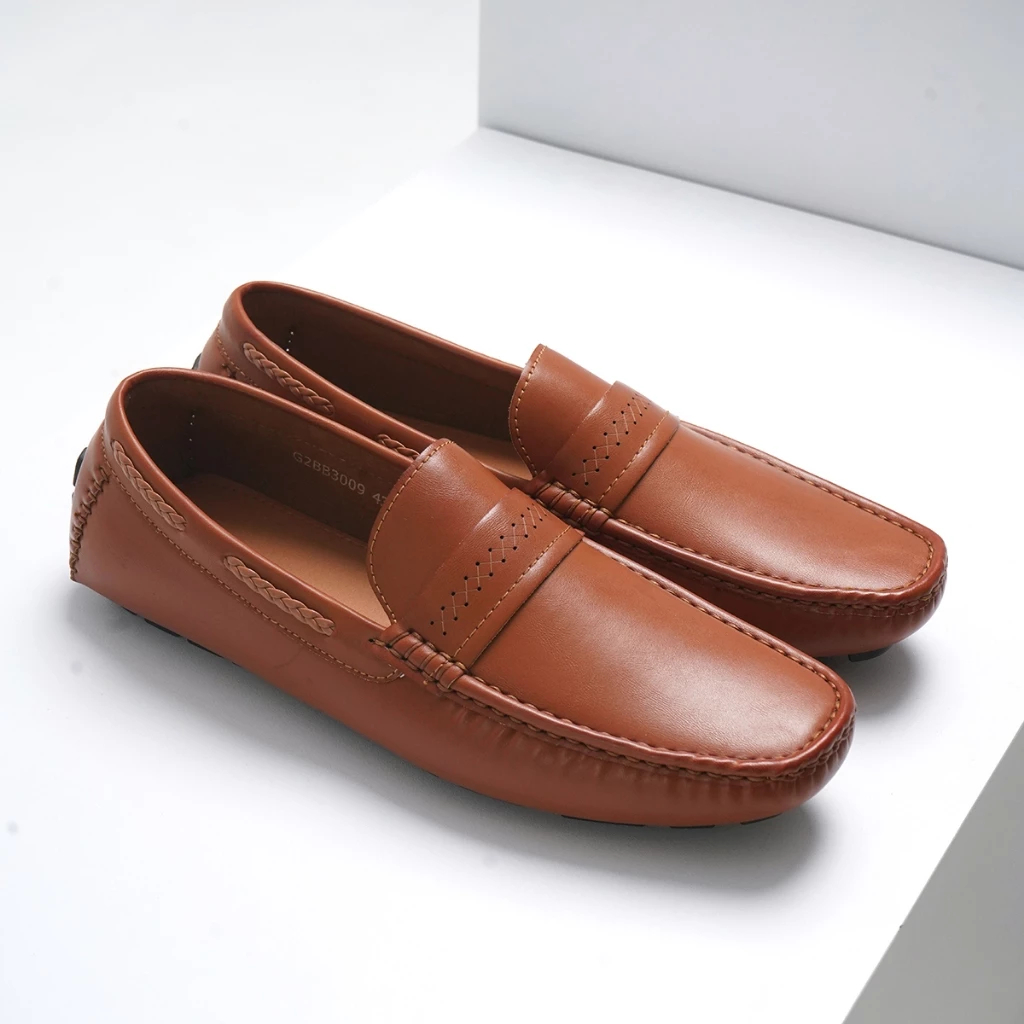 Gabino Sepatu Pria Moccasin Slip On Casual Harry - G2BB3009.