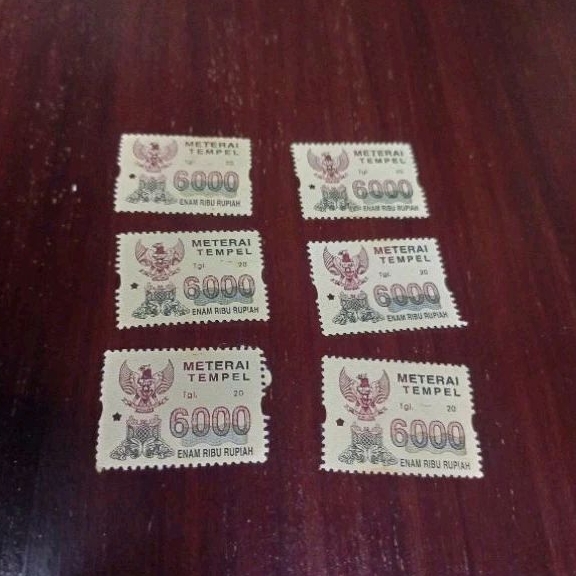 

Perangko 6000 tahun 2002 - 2005