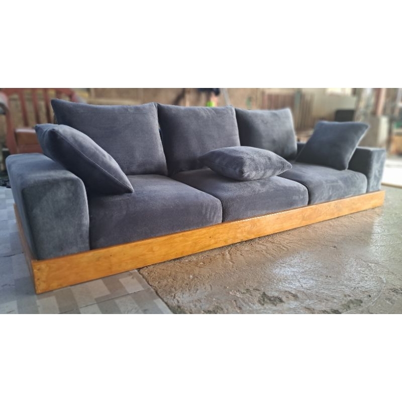 sofa minimalis kayu sofa lesehan arabian full busa bonus bantal