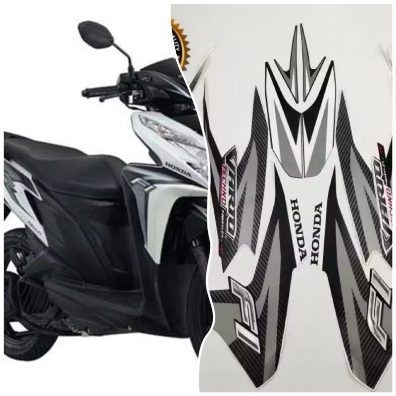 Striping Stiker Motor Vario Techno 125 Fi 2012
