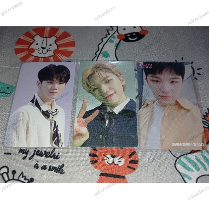 [Ready Stock] SEVENTEEN SVT Woozi PC PHOTOCARD POB Benefit Album Henggarae Ktown4u Attacca Apple Mus
