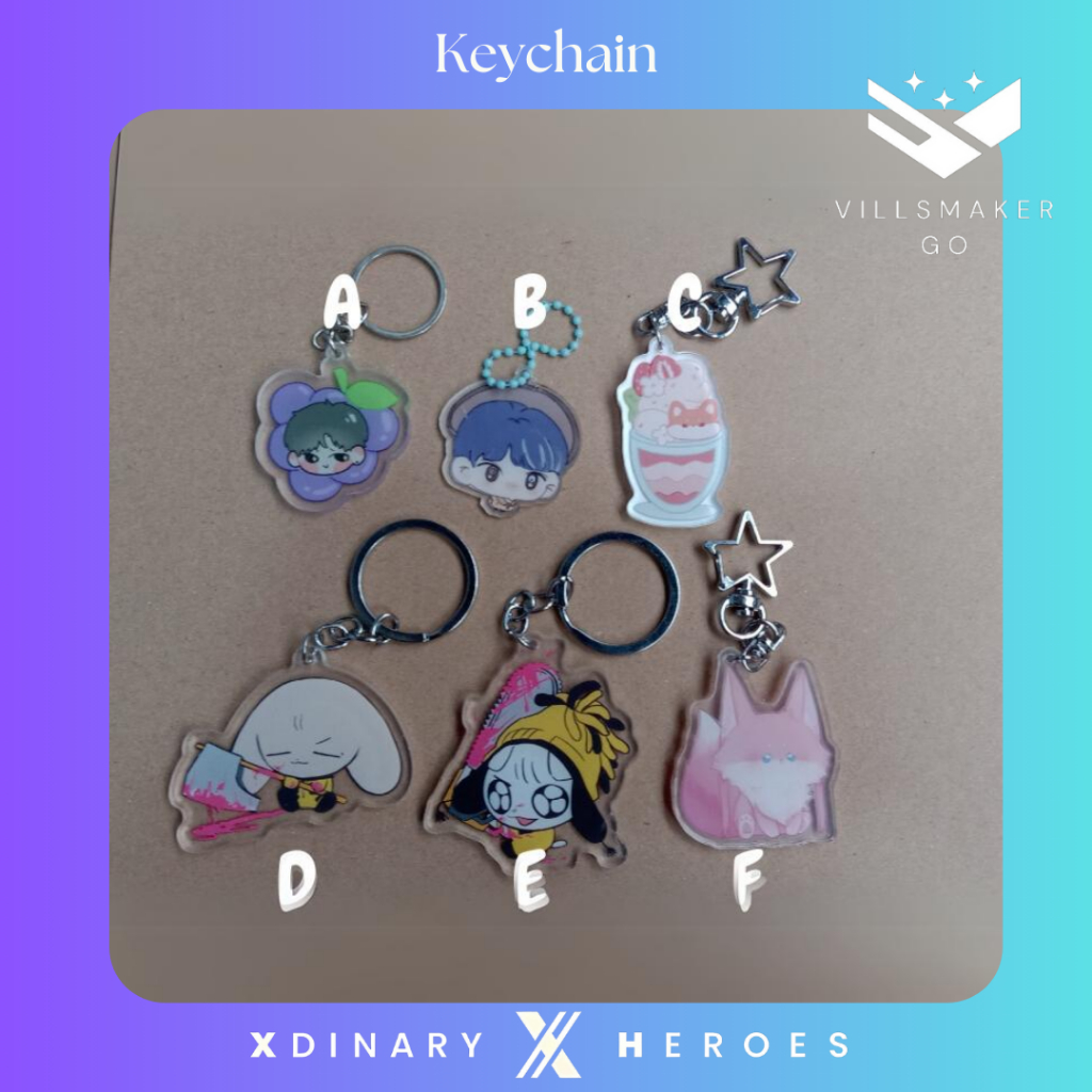 Keychain Xdinary Heroes