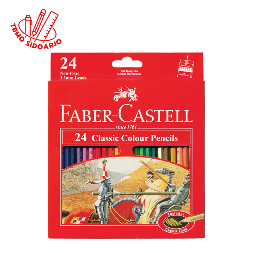 

Faber Castell Pensil Warna Classic 24 Warna 115854