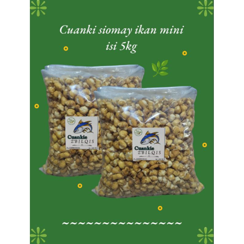 

Cuanki siomay ikan mini isi 5 kg