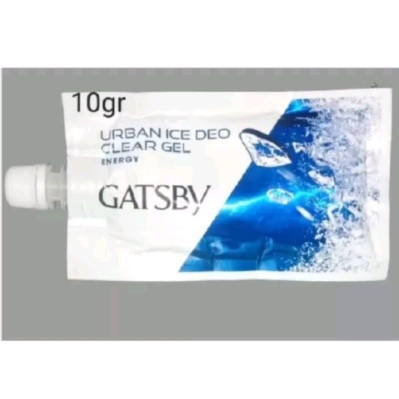 Promoo  Gatsby Urban ice Deo Clear Gel Energy 10 gr ( TANPA PLASTIK )