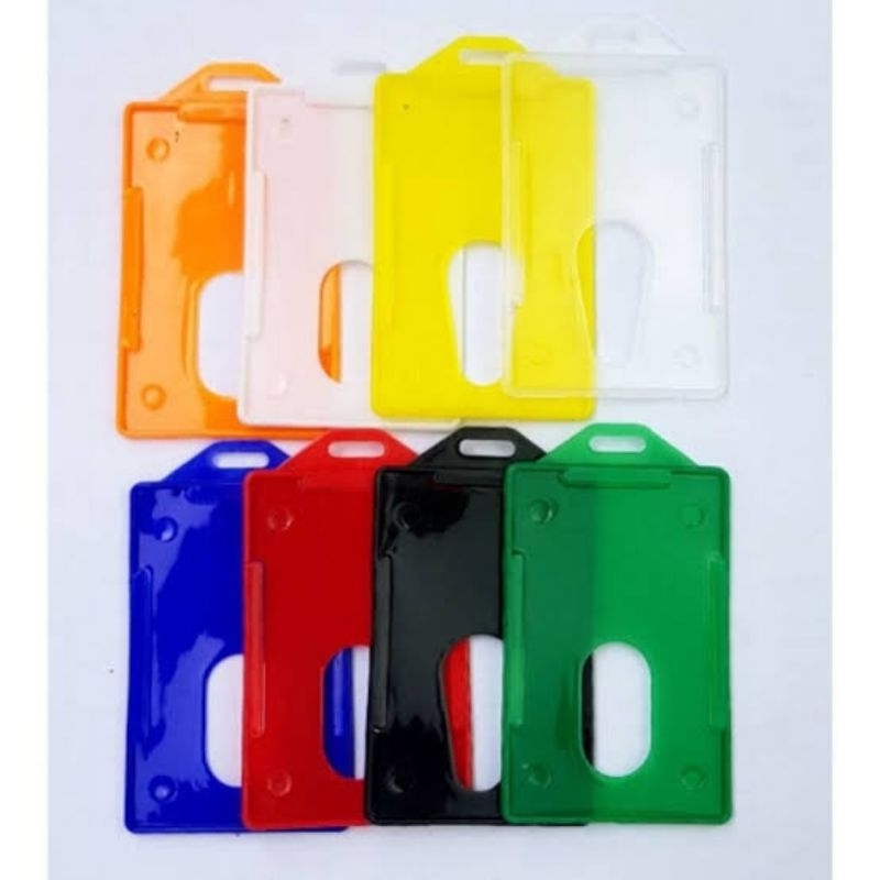 

Frame Casing Tempat ID Card Holder Plastik Mika Portrait