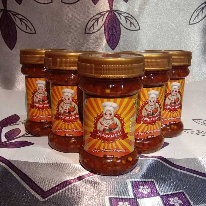 

SAMBAL DAPUR MAMA (Terasi, Bawang, Ijo, Geprek)