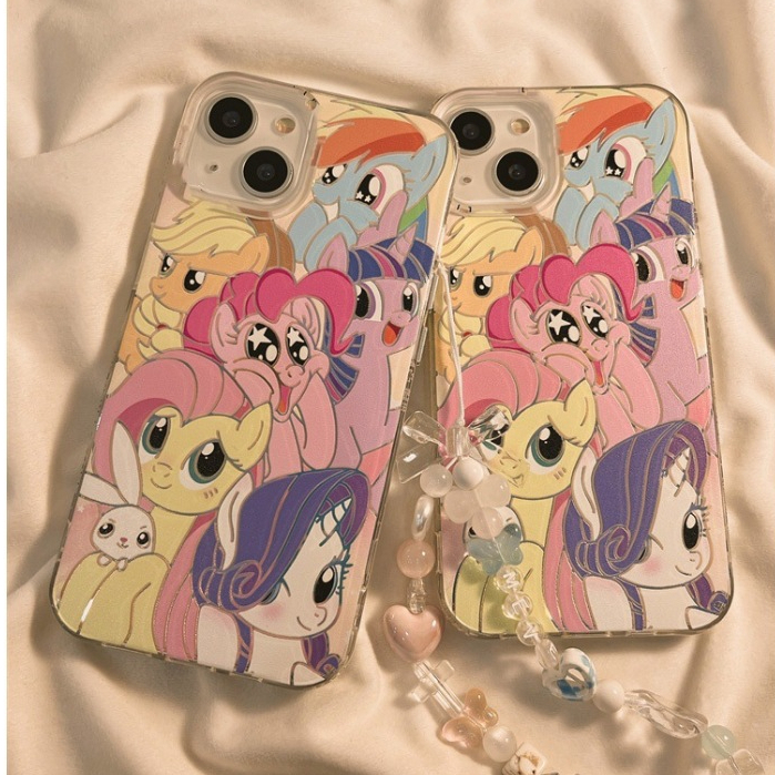 TechArmor - Case Iphone Kartun lucu Soft case 11 12 13 14 15 PRO & PRO MAX
