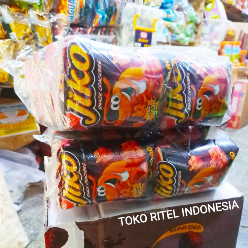 

Chiki JIKO Berhadiah (1 Pack isi 10 pcs)/Snack Ciki Jiko Berhadiah Kejutan/Ciki Jiko Hadiah