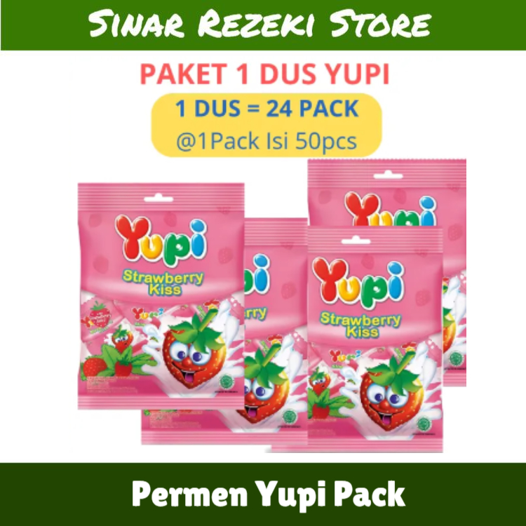 

Pemen Yupi Pack / Yupi Candy / Permen Pack / Candy