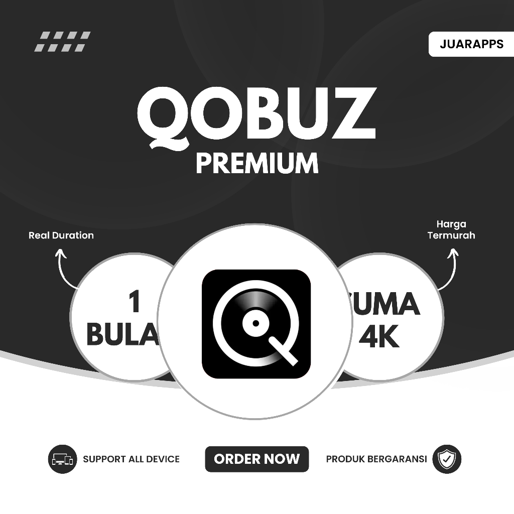 QOBUZ PREMIUM MURAH [SEBULAN]