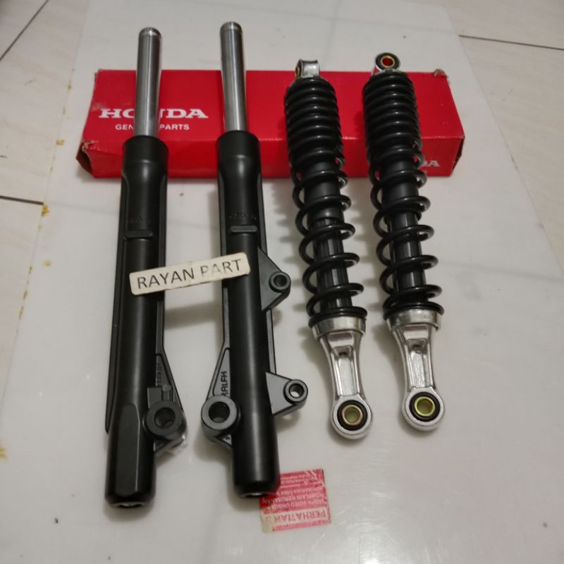 shock depan belakang supra x 125 R Supra x 125 R Supra x 125 R komplit