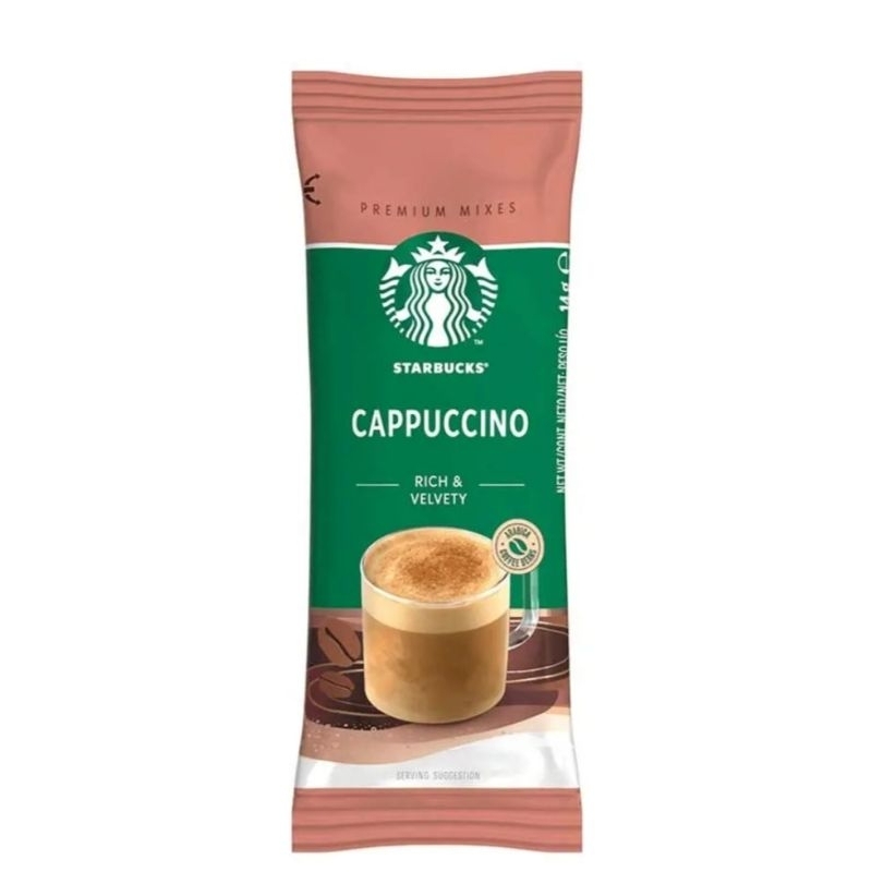 

starbucks kopi instant cappucino 18g