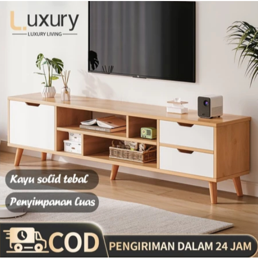 Meja Tv Kayu / Rak Tv / Lemari Tv / Meja Tv Minimalis Modern/ RakTv Minimalis Kayu Modern Murah MEJA