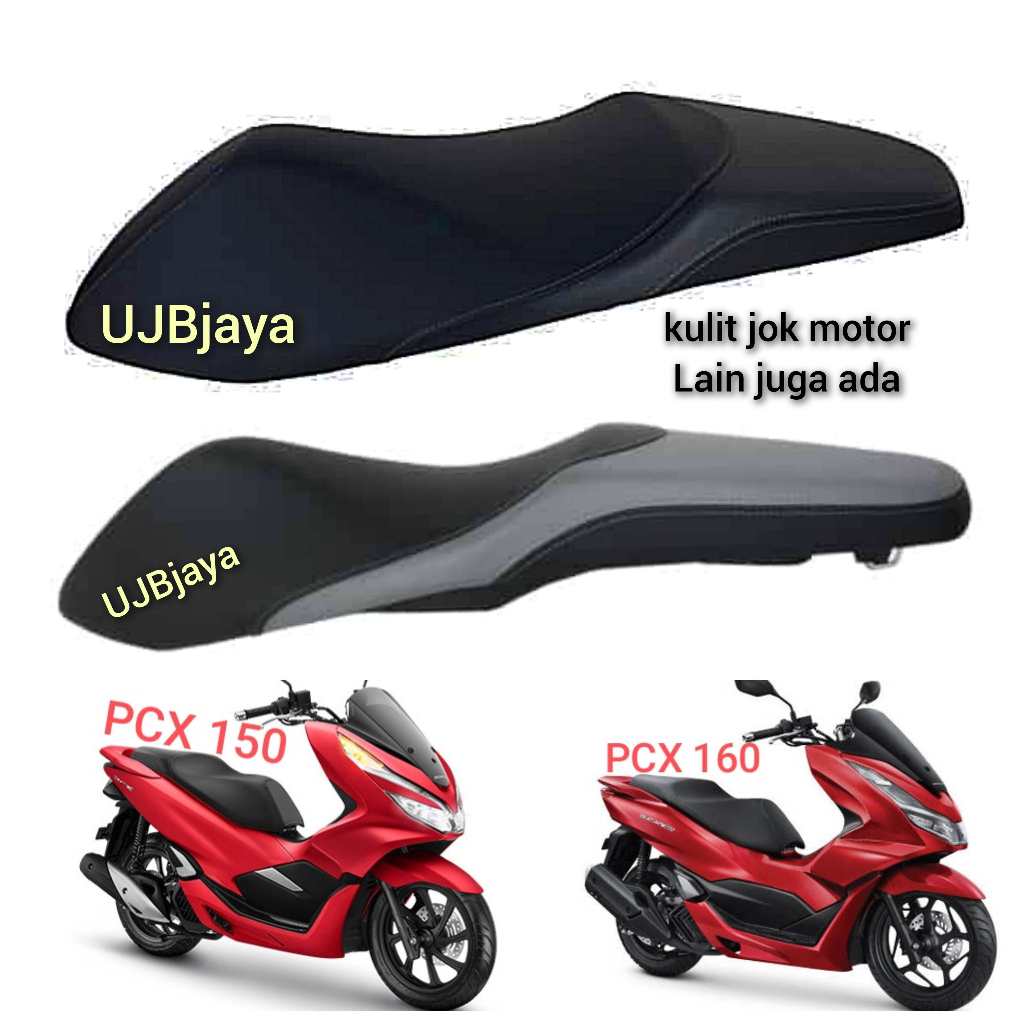 Kulit Jok Motor  Pcx 150 / Pcx 160 Standar / Bahan Ori Sarung Jok Motor  Pcx 150 / Pcx 160 A12