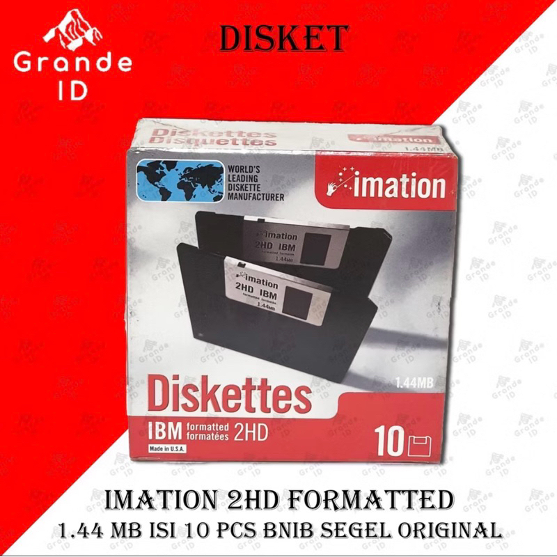 Disket Imation 2HD 10 pcs