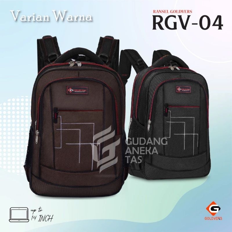 POLO GOLDVERS - Tas Ransel Kerja Pria POLO GOLDVERS 17 Inchi Bisa COD + Free Raincover ORIGINAL POLO