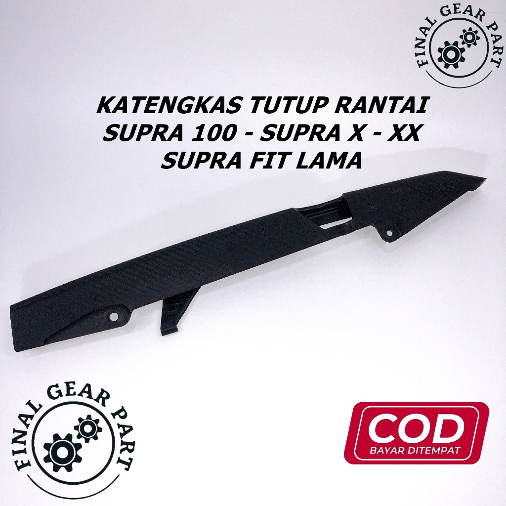 [ Bisa COD ] Cover Tutup Rantai Katengkas Honda Supra 100 - Supra X - Supra XX - Supra Fit Lama
