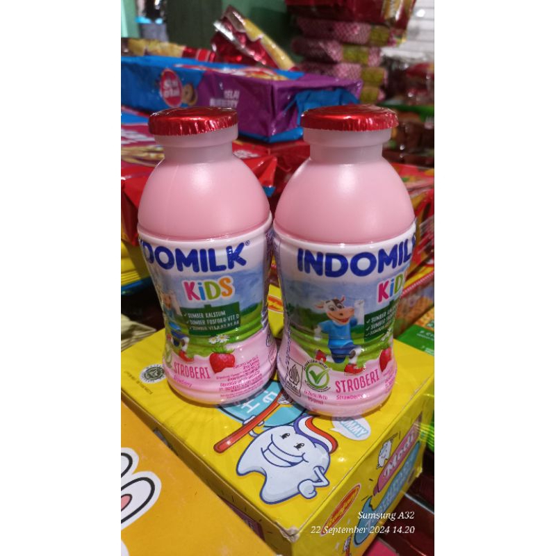 

Susu Indomilk Botol All Varian Rasa @190ml