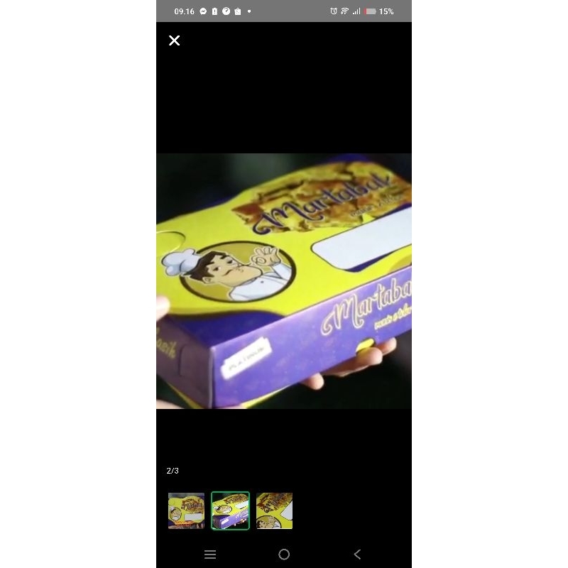 

DOS/DUS/KOTAK/BOX KUE MARTABAK/TERANG BULAN 21 X 13,5
