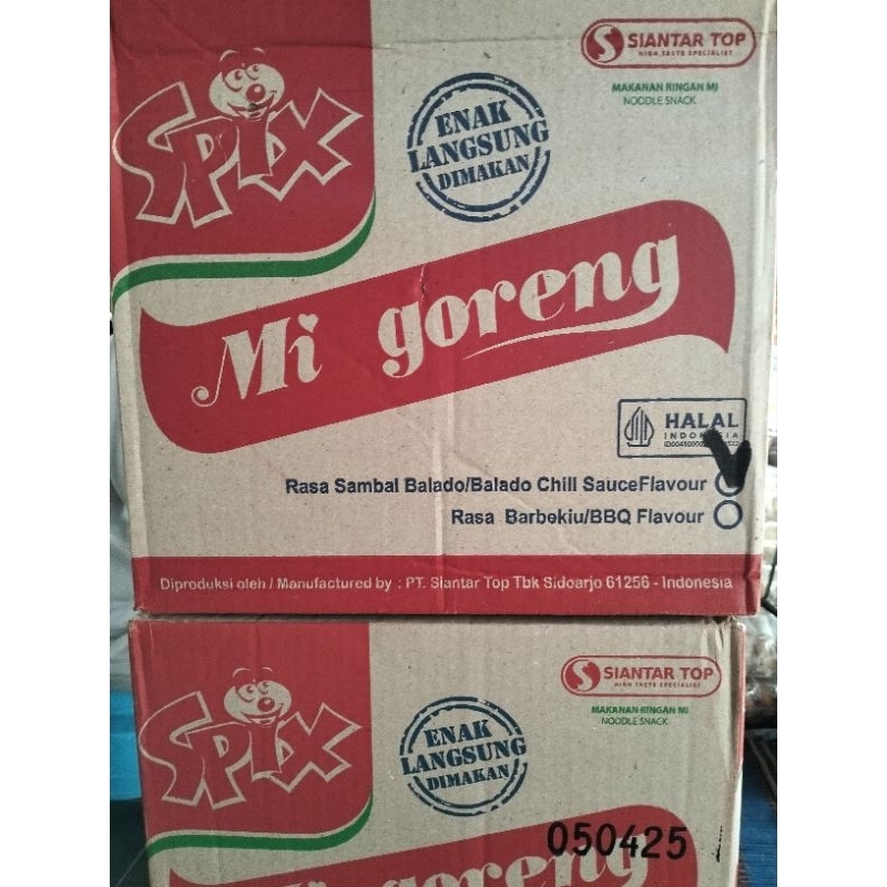 

Spix Mi Goreng 1 karton isi 80 pcs
