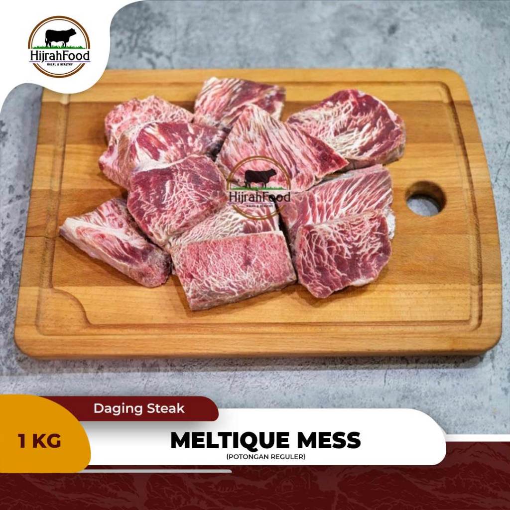 

Hijrahfood Wagyu Meltique Mess Beef AUS - Regular 1 kg