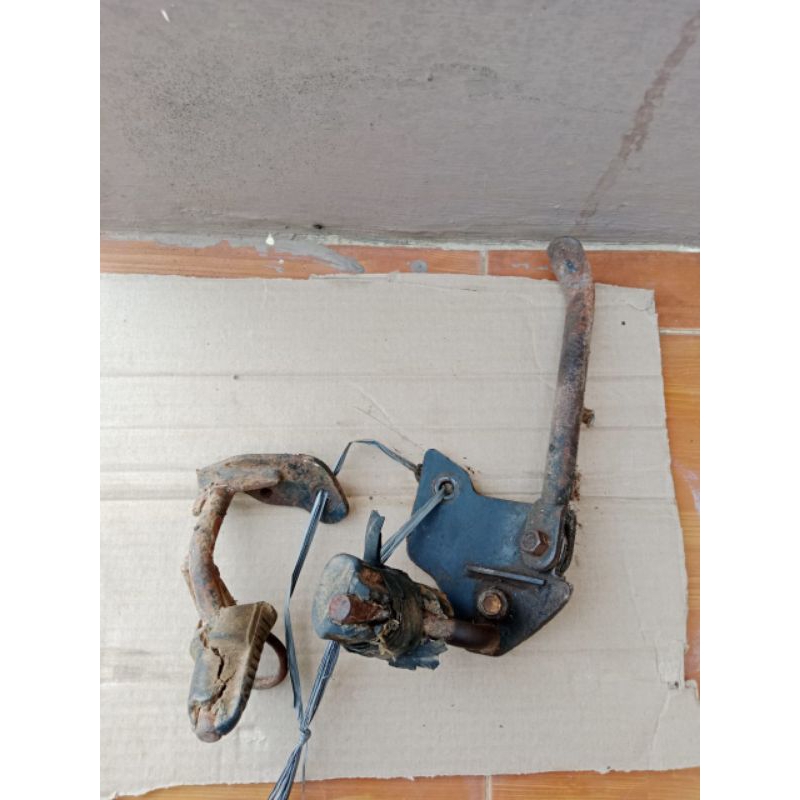 Step Depan Satria 2 Tak Lumba/Hiu Original