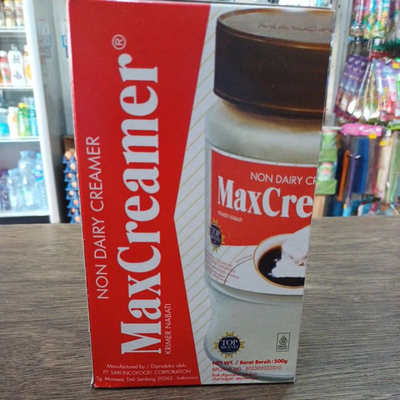 

Max Creamer Non Diary Creamer 500 Gr