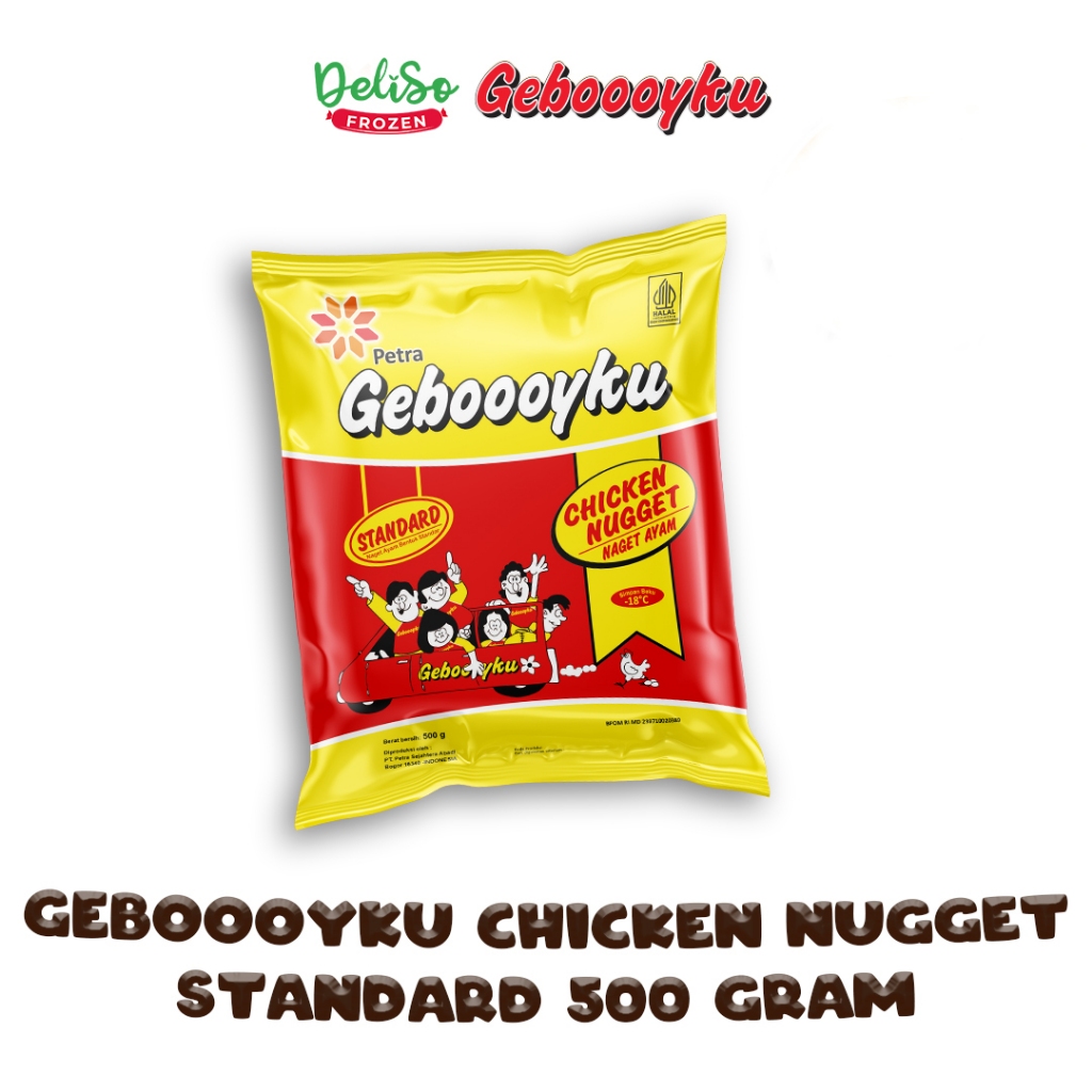 

Nugget Ayam Geboooyku 500 Gram