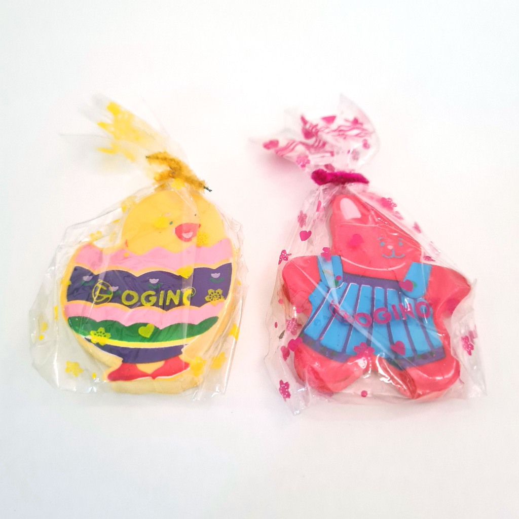 

Ogino Set 2pc Mainan Anak Koleksi Penghapus Pensil Eraser Karakter Binatang Hewan Telur Ayam Kelinci