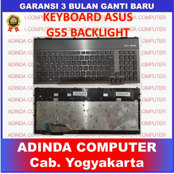 Keyboard Asus ROG G55 G55V G55VW G55VX G75V G75VW Backlight