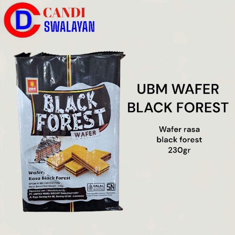 

Wafer UBM Black Forest 230g