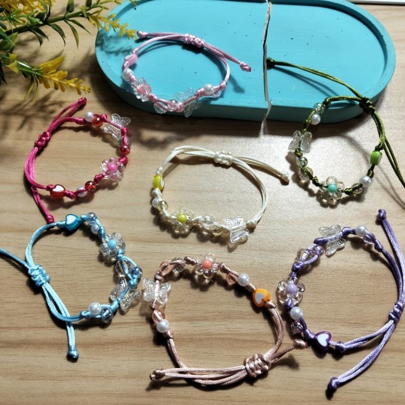 Gelang Serut/ Gelang Manik/ Gelang Korean Style/ Gelang Aesthetic