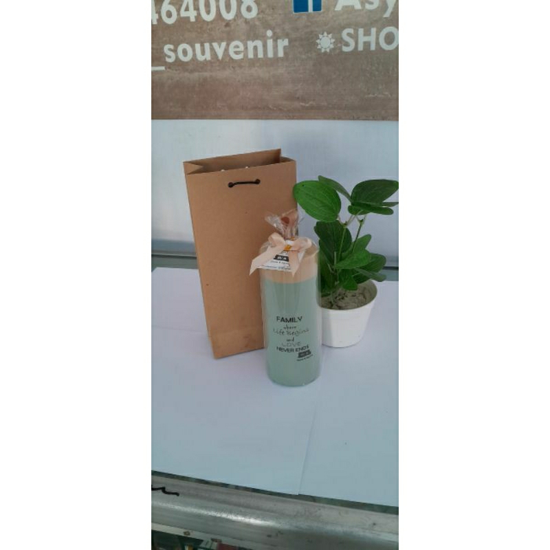 souvenir tumbler kaca