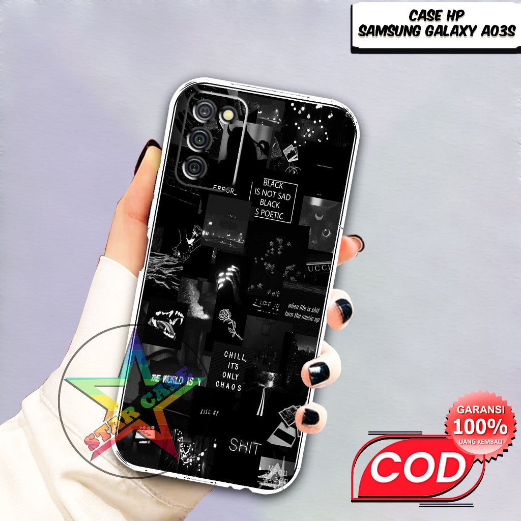Case SAMSUNG A03s TERBARU Motif [AEST] Terlaris Casing SAMSUNG A03S Terbaru Softcase Clear Protected