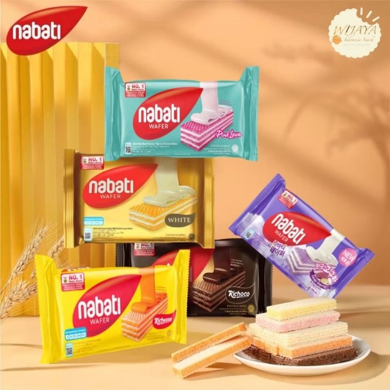 

Wafer Nabati 48 gr 5 pcs / Snack murah / jajan murah / ciki murah