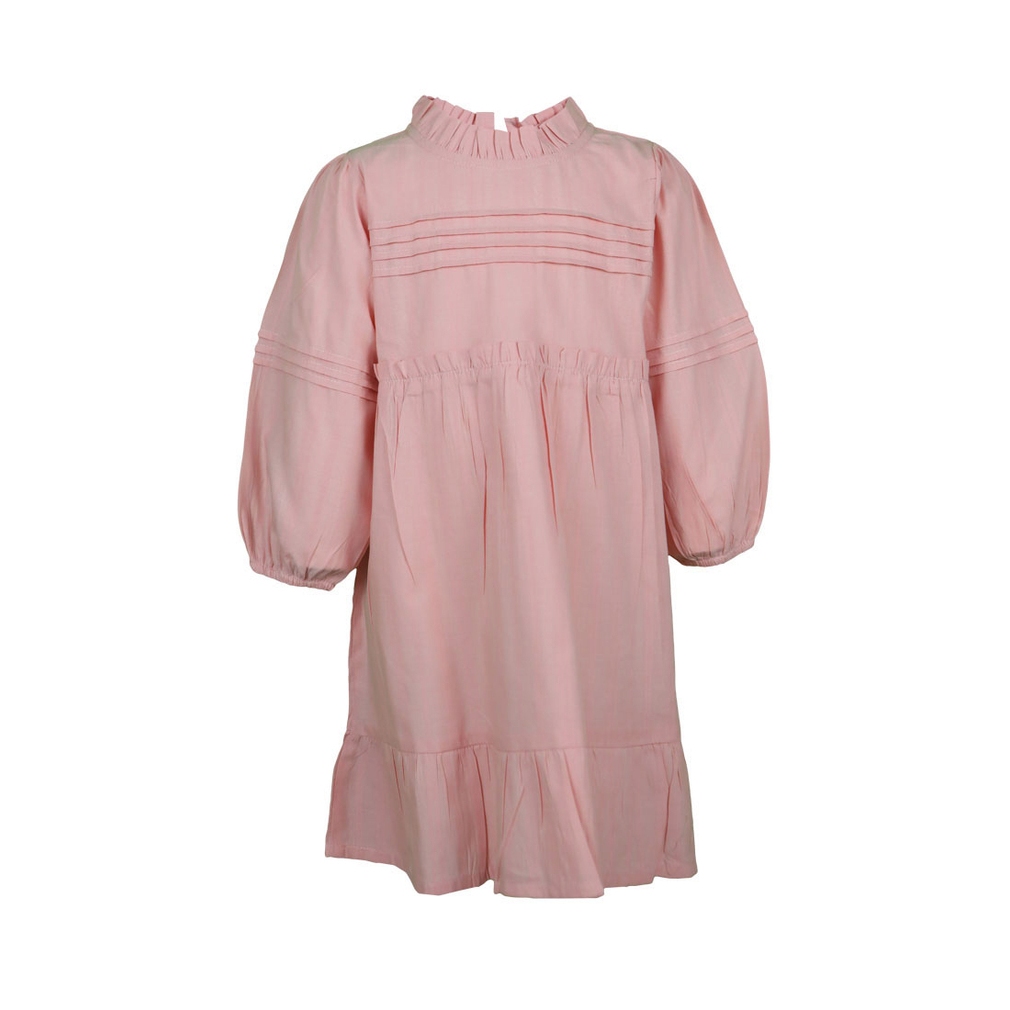 Qna Girl Obelia Midi Dress Anak Pink