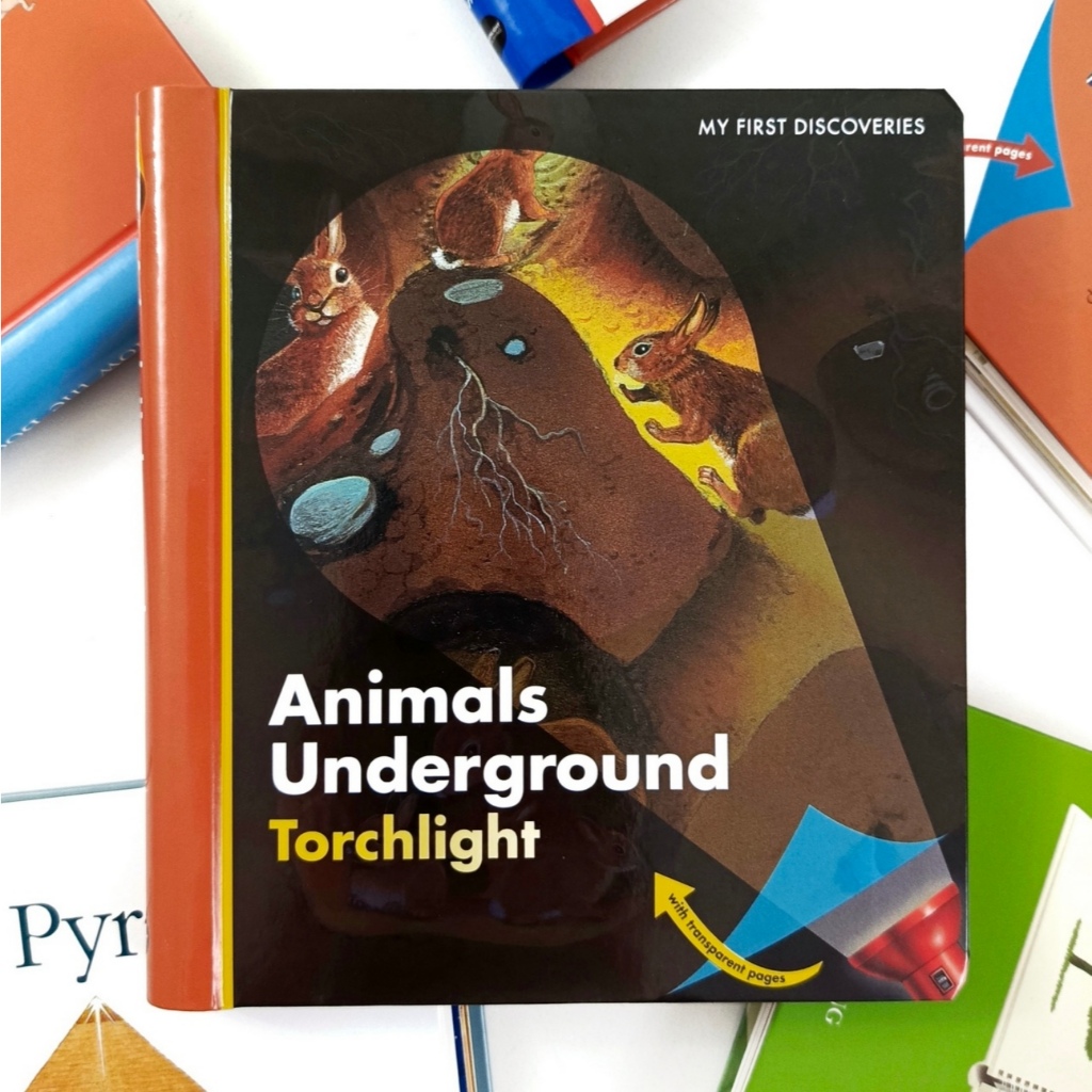 ORIGINAL My First Discoveries Moonlight Publishing - Animal Underground Torchlight - Leon Books