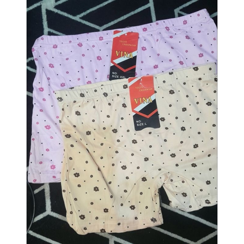 BC07// CD CELANA BOXER WANITA BAHAN KATUN SPANDEKS ELASTIS NYERAP KERINGAT // CD WANITA DEWASA DAN R