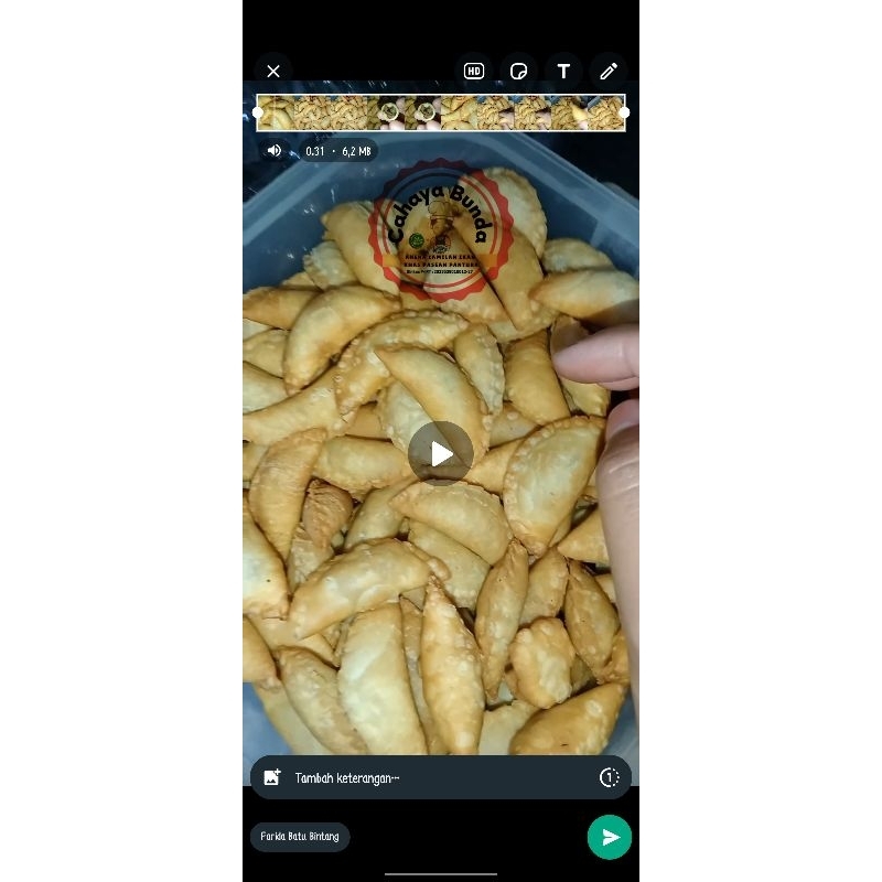 

pastel ikan mini 1kg