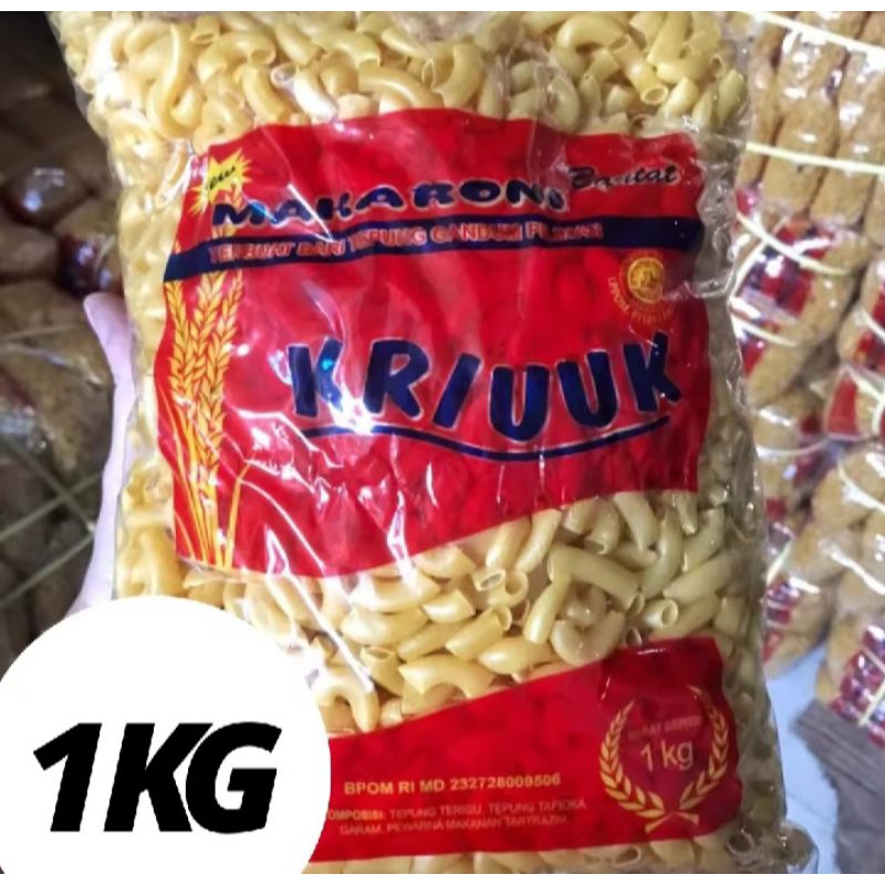 

MAKRONI KUNING KRIUK KEMASAN 1 KG