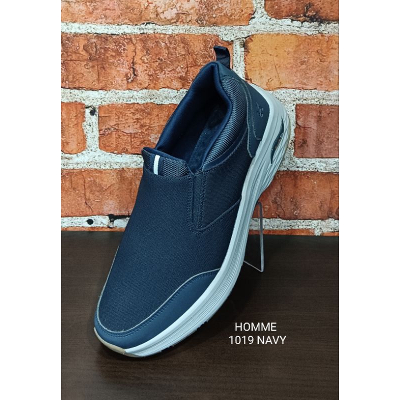 HOMME paris sepatu pria, sepatu cowok, sepatu santai/casual, sneakers keren & modis tapak ringan dan