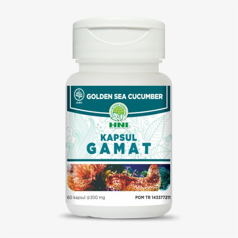GAMAT KAPSUL - EKSTRAK GAMAT / TERIPANG