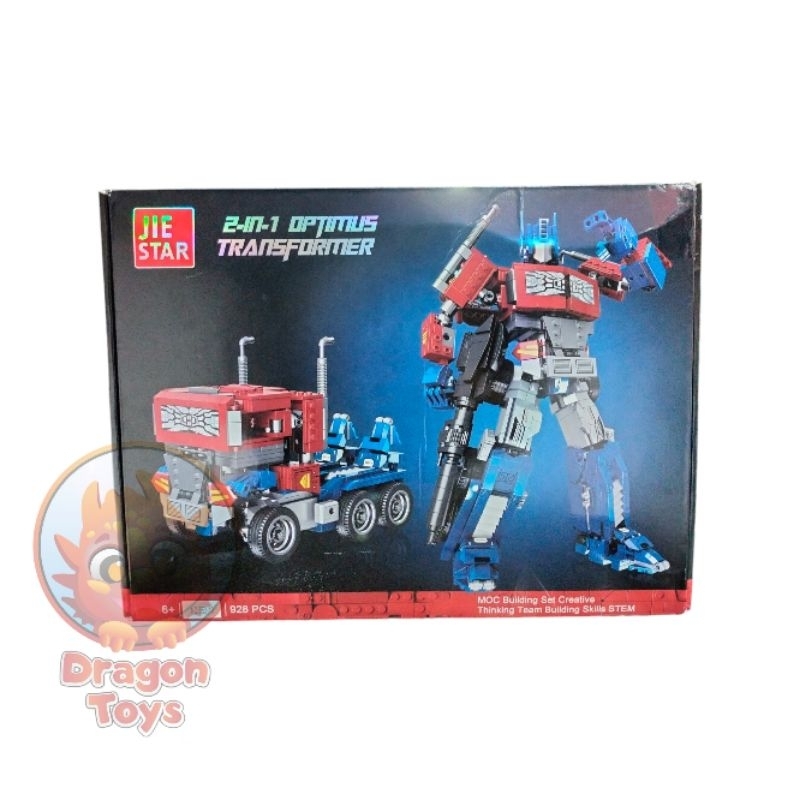 LEGO OPTIMUS TRANSFORMERS 2 IN 1 928PCS - LEGO ROBOT - MAINAN ANAK MATARAM
