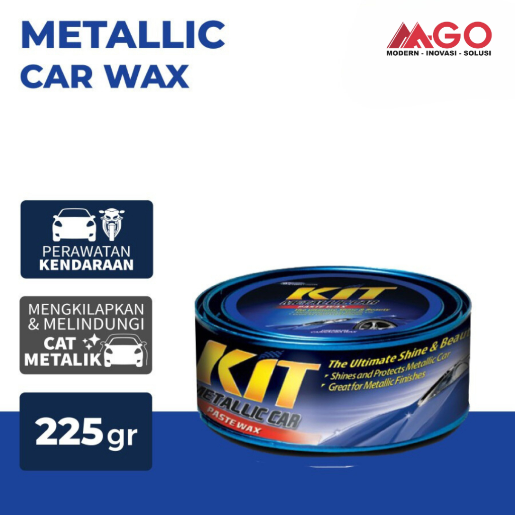 KIT Paste Metallic Car Wax / Pasta Poles Mobil