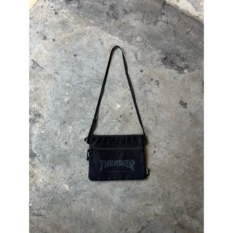 THRASHER - CROSSBODY BAG BLACK
