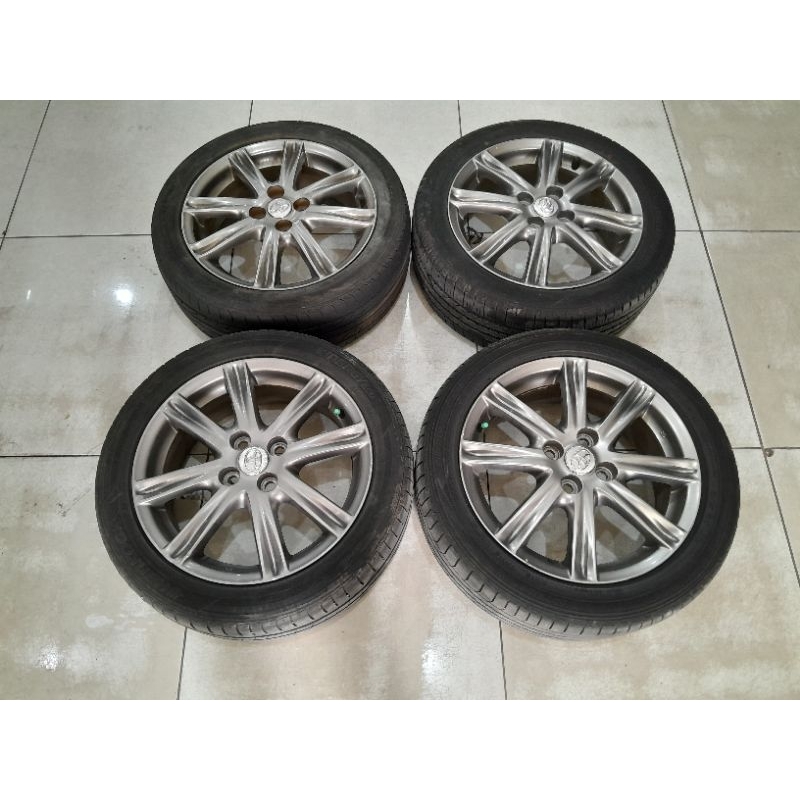 velg oem copotan yaris ring 16 ban 195 50 r16 depok.margonda