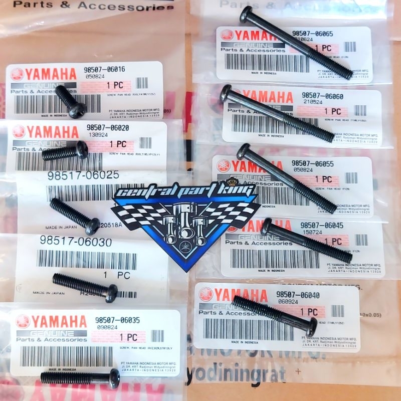 BAUT KRENGKES CRANKCASE BAK CALTER KALTER M6 UNTUK RX KING, RXS, RXZ, F1ZR, FIZR ORIGINAL YAMAHA 985