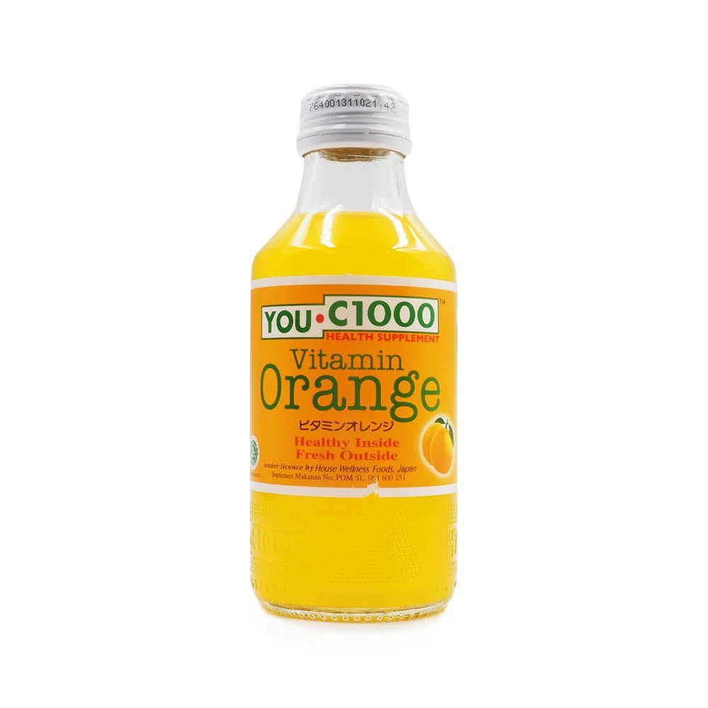 

YOU C1000 HEALTH DRINK VITAMIN ORANGE BTL 140mL