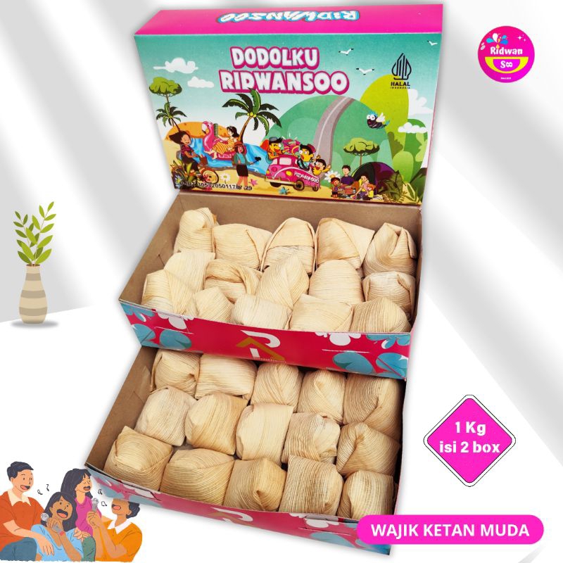 

Wajik Ketan / Wajik Muda Asli Garut 1 Kg ( isi 2 box)